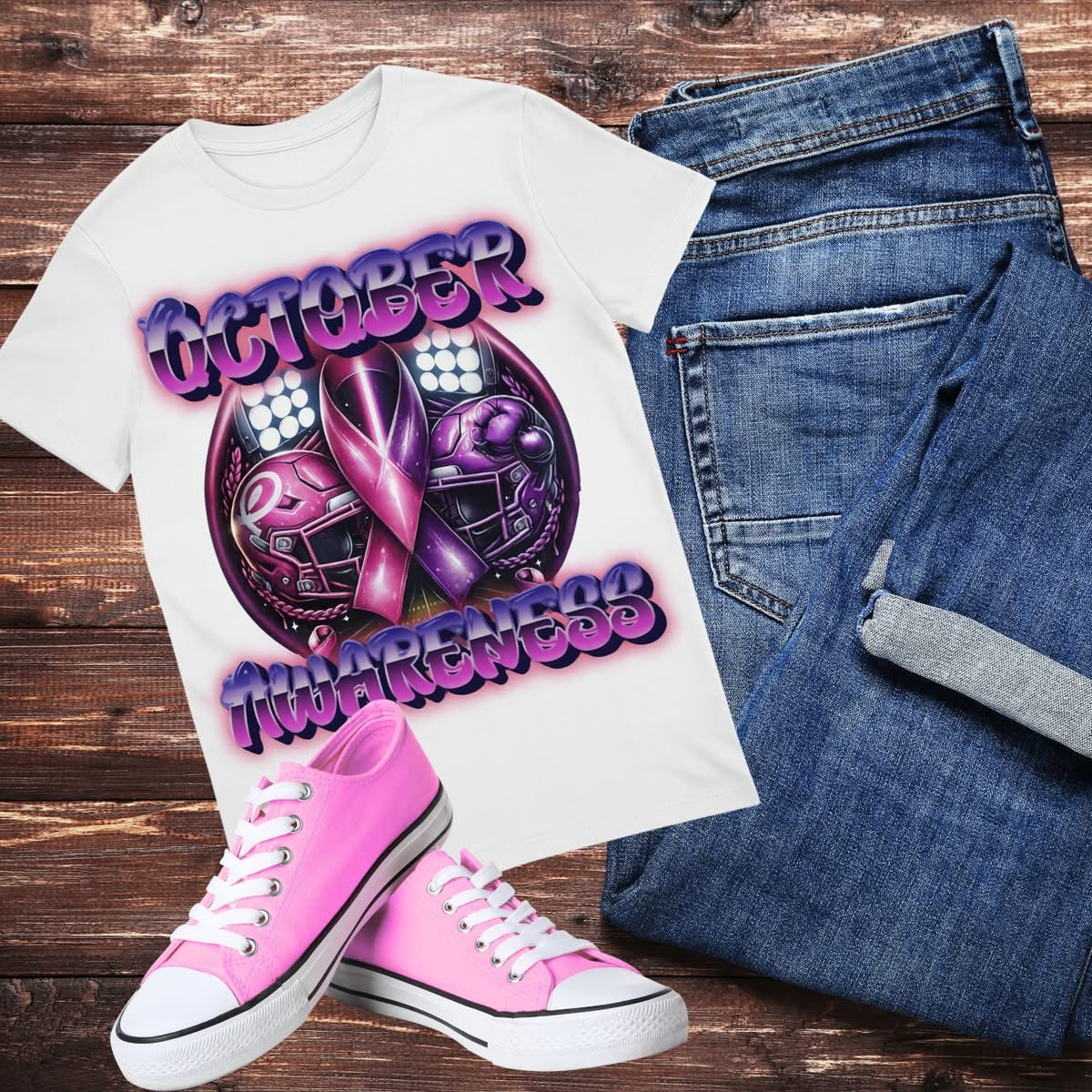October Awareness PNG