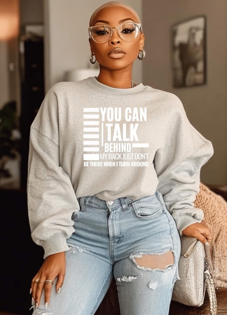 You can talk