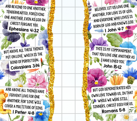 Affirmation (6) 20 oz tumbler sublimation