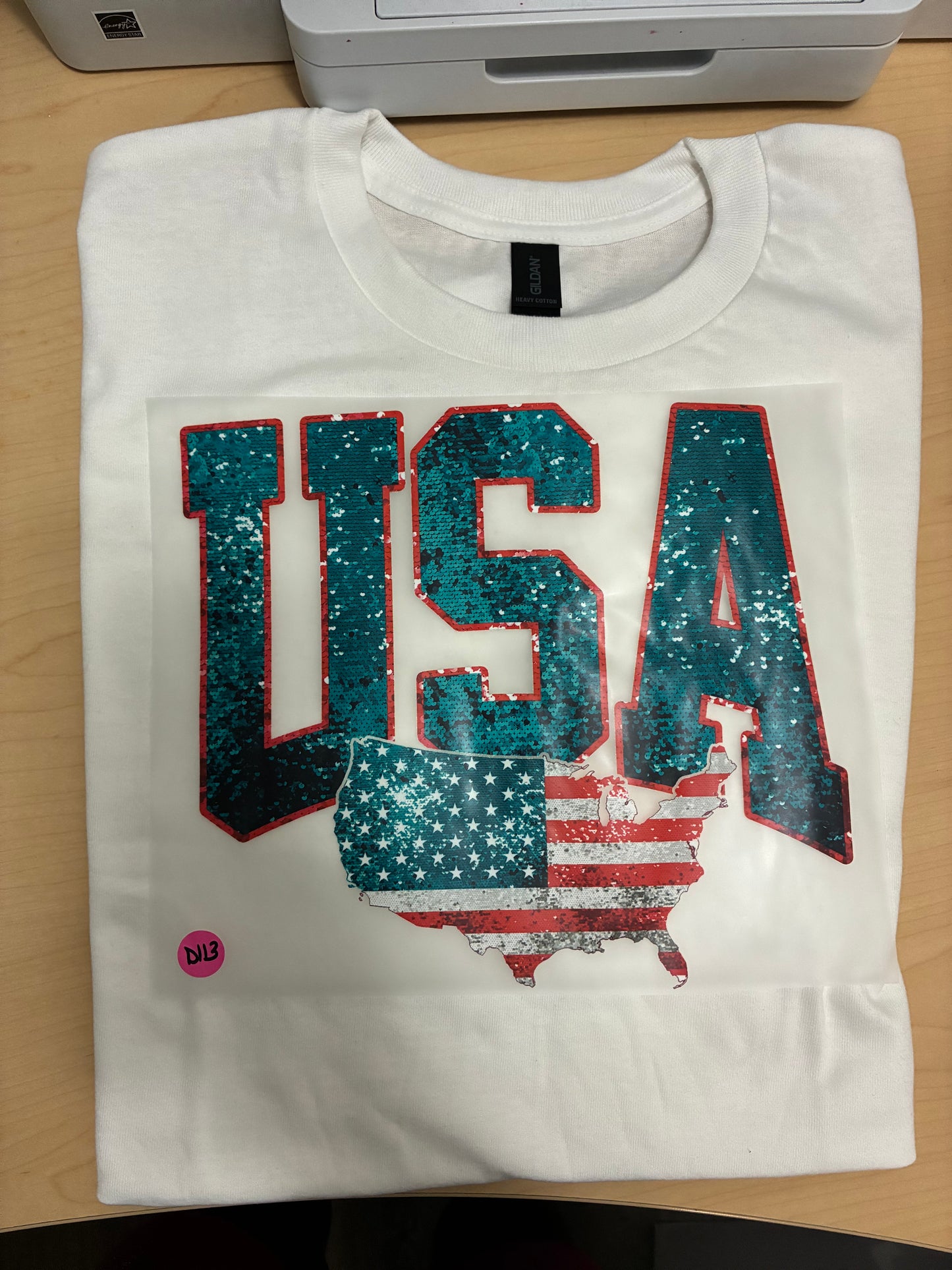 USA T-shirt D113