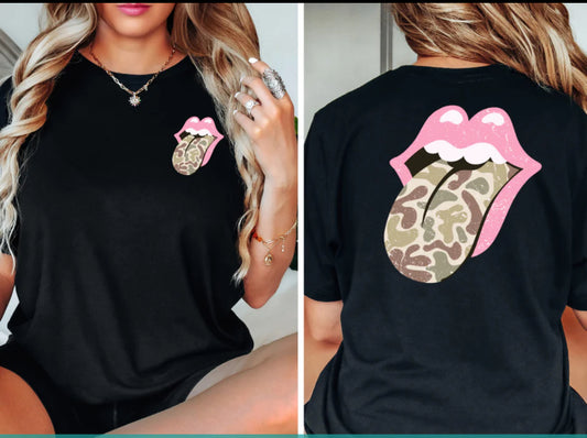 Camo Tongue-DTF print