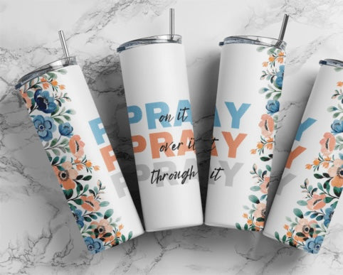 Pray on it- blue