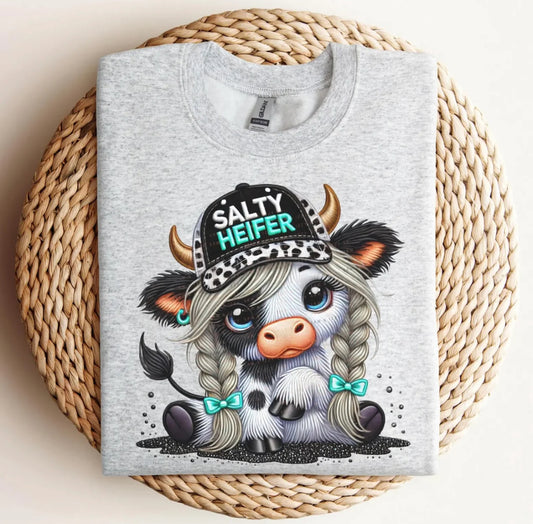 Salty Heifer-Glitter DTF E29