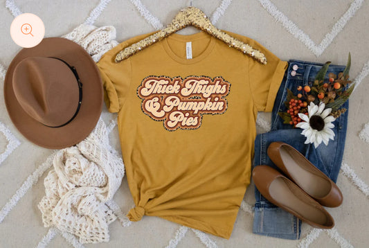 Thick thighs & Pumpkin Pies- glitter E43