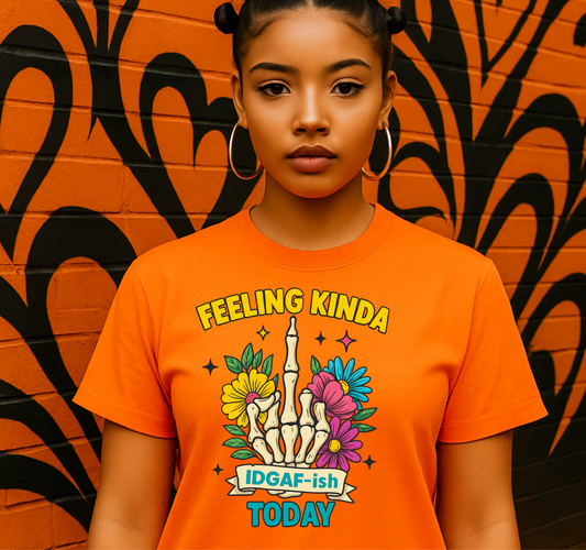 Feeling kinda IDGAFish print